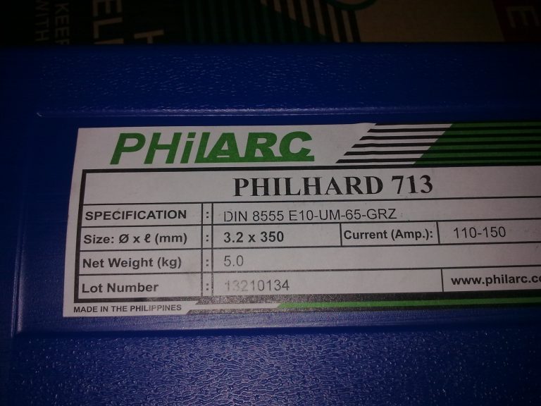 Que hàn đắp Philhard 713